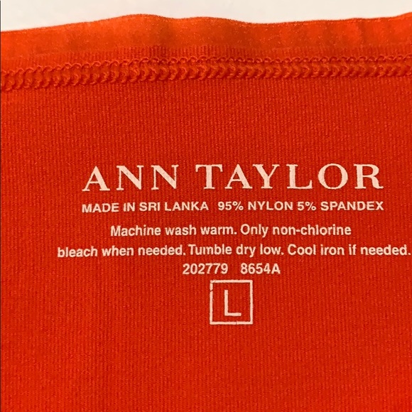 Ann Taylor - orange cami - Picture 6 of 6